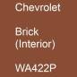 Preview: Chevrolet, Brick (Interior), WA422P.